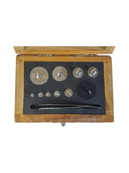 ANALYTICAL WEIGHT BOX BRASS 100 GM